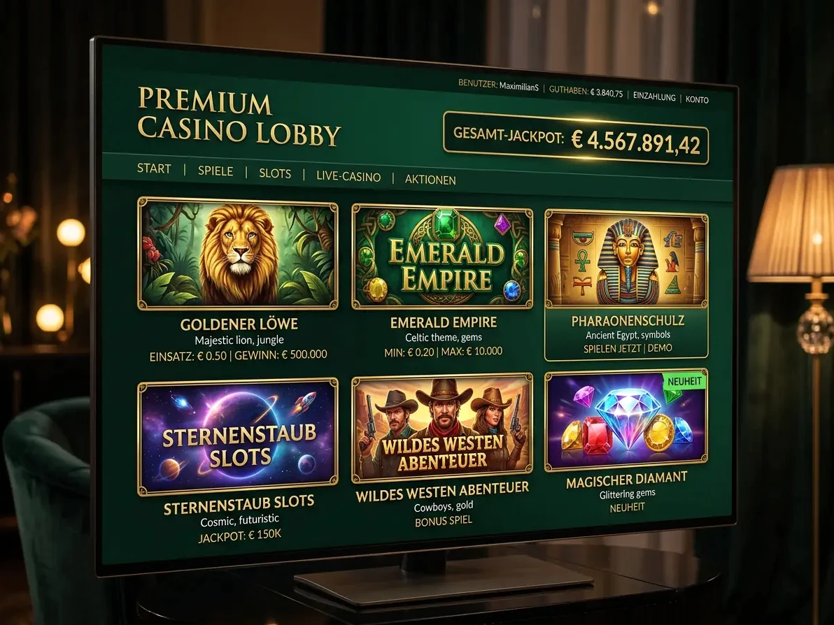 Slota — Spielangebot im Überblick